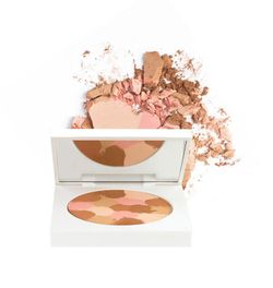 Bronzing compact powder Look Expert 02 Glow Multi Tone