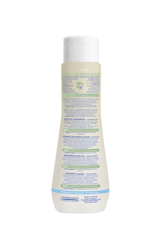 Mustela Champú suave con Aguacate BIO 200ml
