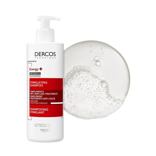 DERCOS CHAMPÚ ESTIMULANTE ENERGY+ 400 ML