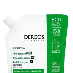DERCOS RECARGA CHAMPÚ DS ANTICASPA CABELLO SECO 500ML