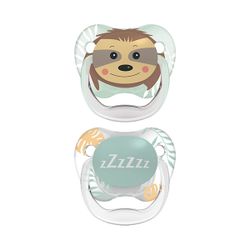 Dr Brown's Chupete silicona prevent classic animal faces 6 - 18 meses Pack 2 unidades