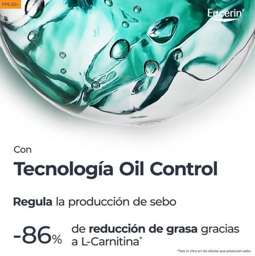 Eucerin Sun Oil Control Tono Claro SPF50 50 ML