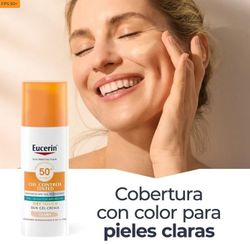 Eucerin Sun Oil Control Tono Claro SPF50 50 ML