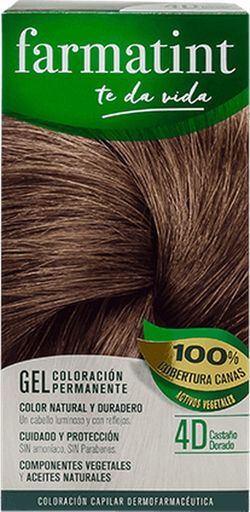 Farmatint Tono Castaño Dorado 4D  135 mL