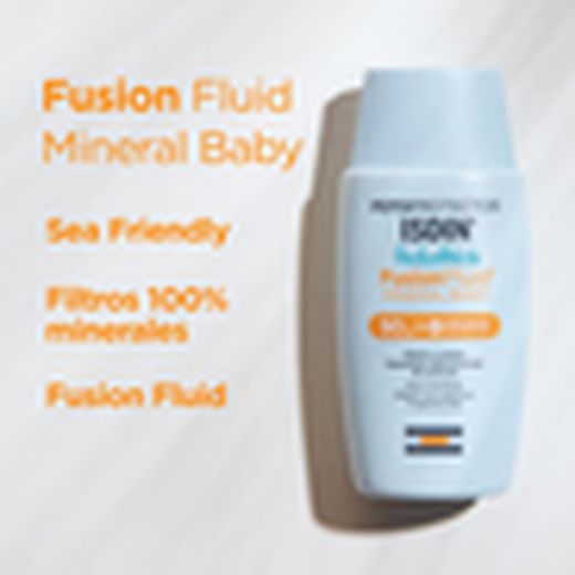 Fotoprotector ISDIN Fusion Fluid Mineral Baby Pediatrics SPF 50