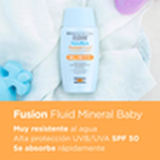 Fotoprotector ISDIN Fusion Fluid Mineral Baby Pediatrics SPF 50