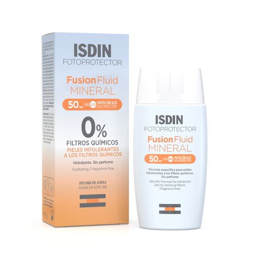 Fotoprotector ISDIN Fusion Fluid MINERAL SPF 50