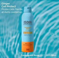Fotoprotector ISDIN Transparent Spray SPF 50+  250 ml