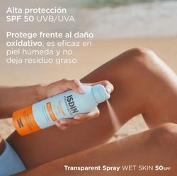 Fotoprotector ISDIN Transparent Spray SPF 50+  250 ml