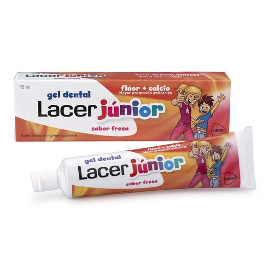 Gel Lacer Junior Fresa 75 ml