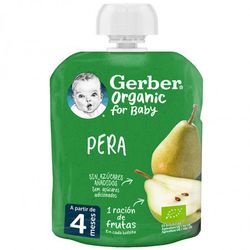 GERBER Organic Pouch Pera 90g