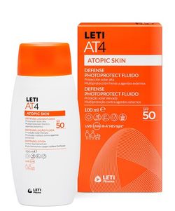 Leti At4 Defense Loción Fluida SPF50 100 ML
