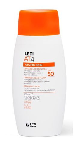 Leti At4 Defense Loción Fluida SPF50 100 ML