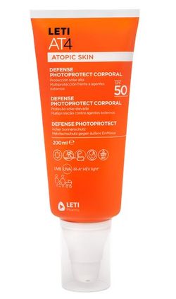 Leti AT4 Defense Photoprotect Corporal SPF50 200 ML