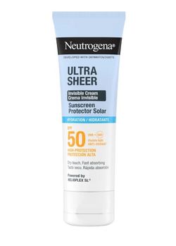 Neutrogena solar Ultra sheer crema invisible hidratante SPF50 50 ML
