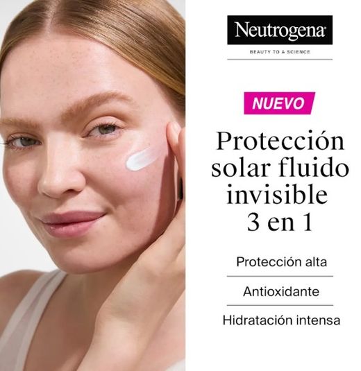 Neutrogena solar Ultra sheer crema invisible hidratante SPF50 50 ML