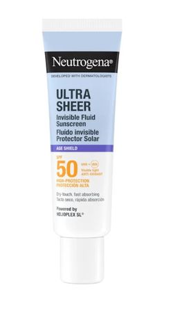 Neutrogena solar Ultra sheer fluído invisible anti-edad SPF50 50 ml