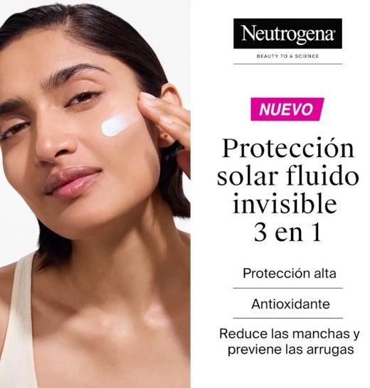 Neutrogena solar Ultra sheer fluído invisible anti-edad SPF50 50 ml