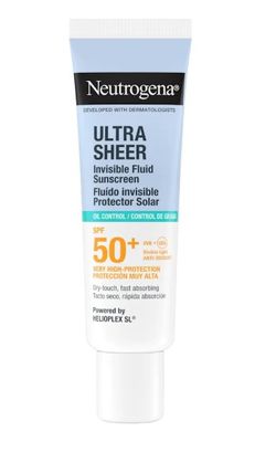 Neutrogena solar Ultra sheer fluído invisible control de grasa SPF50 50 ML