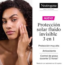 Neutrogena solar Ultra sheer fluído invisible control de grasa SPF50 50 ML