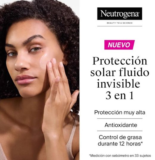 Neutrogena solar Ultra sheer fluído invisible control de grasa SPF50 50 ML