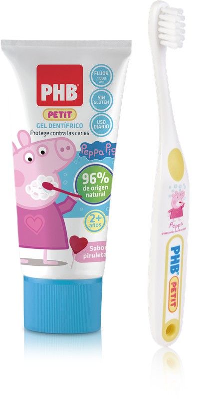 PHB Pack Pasta Peppa + Cepillo con Regalo