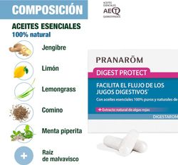 Pranarom Digest Protect 30 Cápsulas