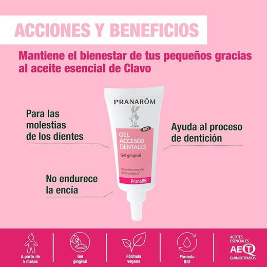 Pranarom PranaBB Gel Accesos Dentales 15 ml