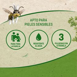 RepelBite Natural 3 Pulseras