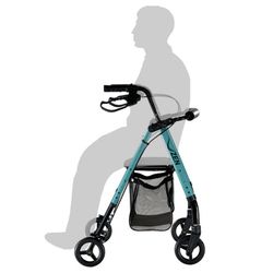 Rollator con Frenos por Maneta ZEN SLIM REF: AD153
