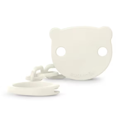 Suavinex Broche Pinza oso blanco