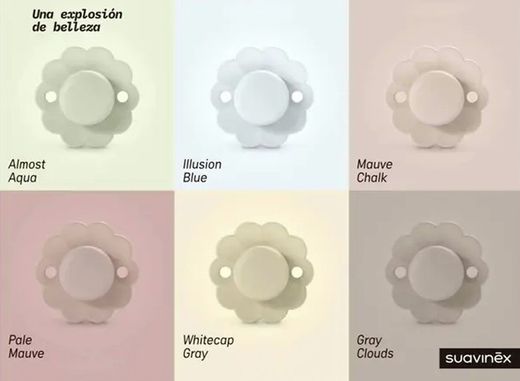 Suavinex Broche Silicona Wonder Soft Color