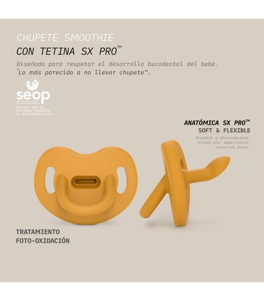 SUAVINEX CHUPETE ANATÓMICO SILICONA 0-6 MESES