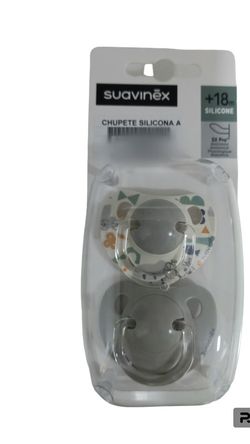 Suavinex Chupete Anatómico Tetina Silicona +18 Meses 2 Uds