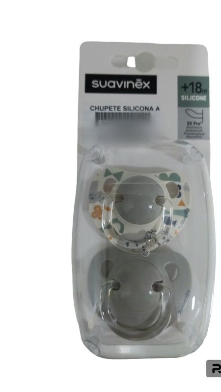 Suavinex Chupete Anatómico Tetina Silicona +18 Meses 2 Uds