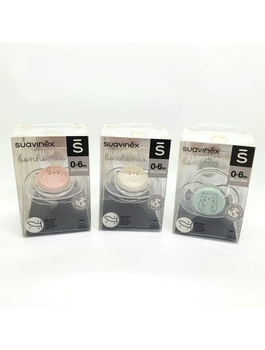 Suavinex Chupete Premium Anatómico Silicona 0-6 Meses