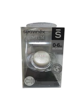 Suavinex Chupete Premium Tetina Fisiológica Silicona 0-6 Meses