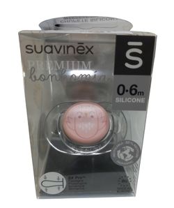 Suavinex Chupete Premium Tetina Fisiológica Silicona 0-6 Meses