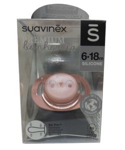 Suavinex Chupete Premium Tetina Fisiológica Silicona 6-18 Meses