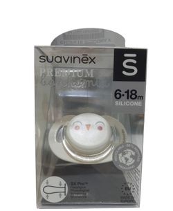 Suavinex Chupete Premium Tetina Fisiológica Silicona 6-18 Meses