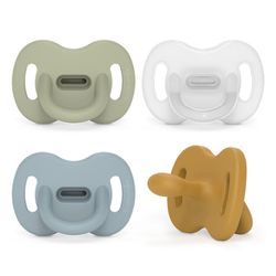 Suavinex Chupete Todo Goma Silicona Fisiológico 0-6 Meses