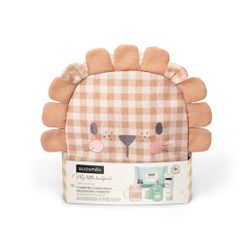 Suavinex Mochila Guardería León con Cosmética, Amarilla