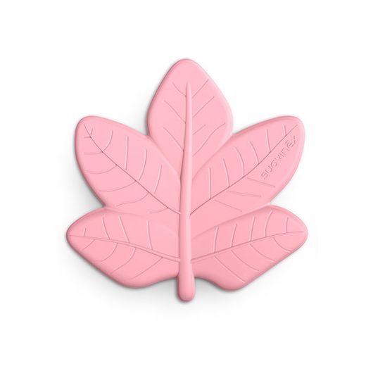 Suavinex mordedor silicona selection poetry +0 meses 1 unidad hoja de bosque