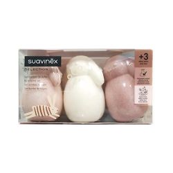Suavinex Set bombas de baño +3 años  rosa