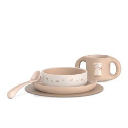 Suavinex Vajilla infantil + 6meses Wonderland Beige