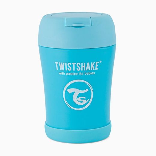 Twistshake Fiambrera Azul Pastel 350 ml