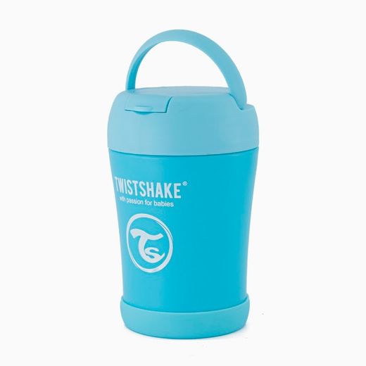Twistshake Fiambrera Azul Pastel 350 ml