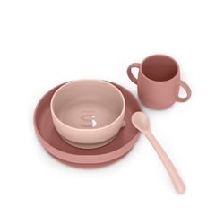 VAJILLA INFANTIL SUAVINEX COLOR TIERRA